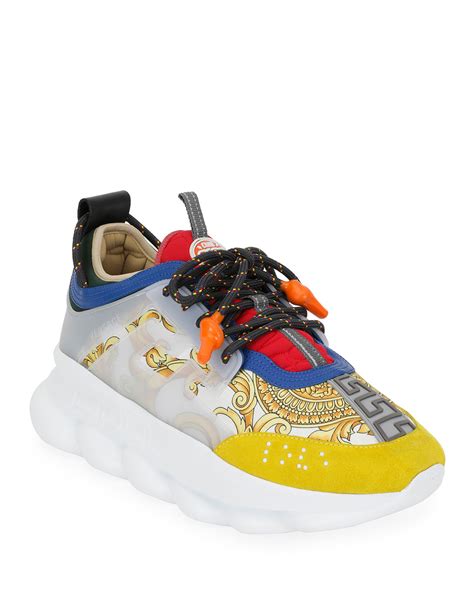 versace chain reaction luxury designer paypal|versace sneakers for men.